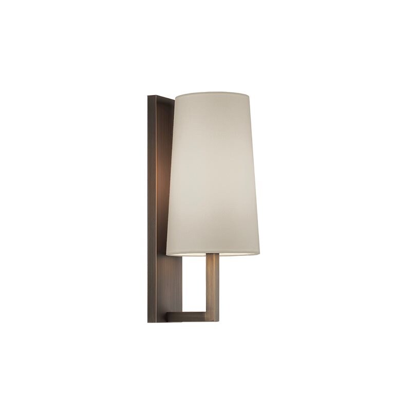 Riva 350 vägglampa IP44 brons
