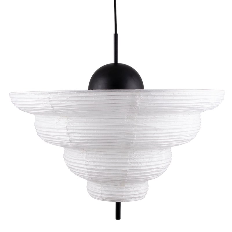 Kyoto Ø60 taklampa vit