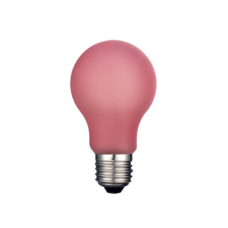 Interior LED Normallampa E27 rosa
