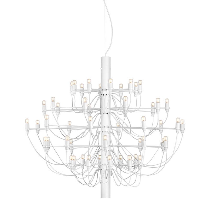 FLOS - 2097/50 Sarfatti LED taklampa matt vit
