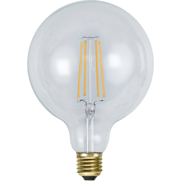 E27 125mm klar 3.6W 320lm 2100K Soft Glow