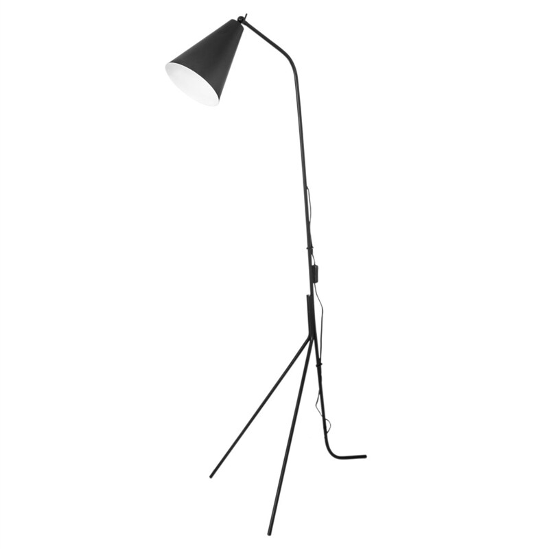 Yukon golvlampa svart