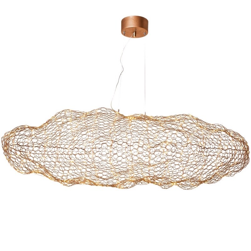 Hayden 115 cm taklampa guld