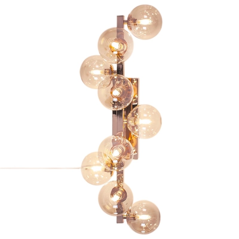 Splendor vägglampa amber