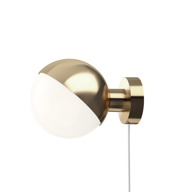 VL Studio Ø150 vägglampa Mässing