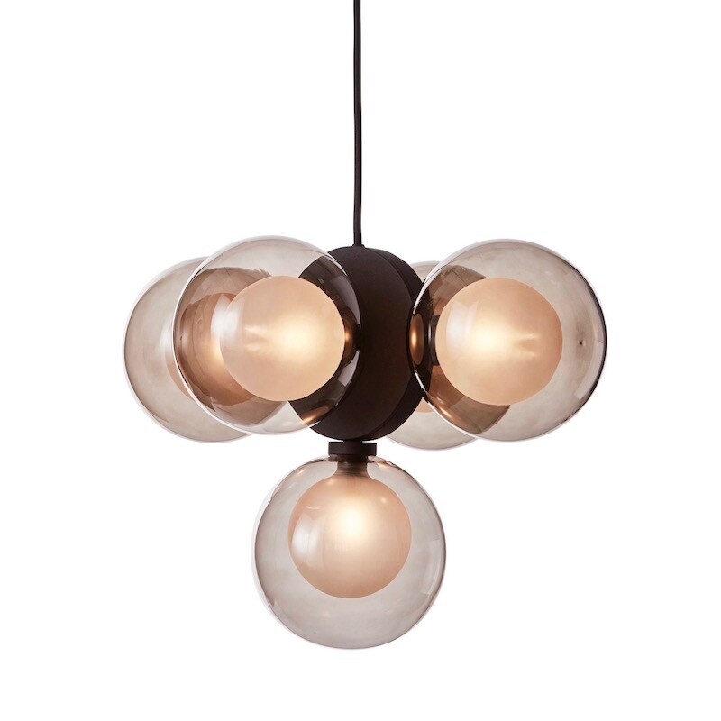 Discus Ø49 taklampa svart