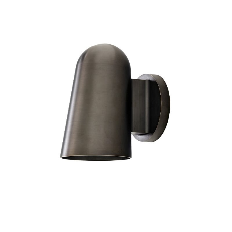 Solid SC105 vägglampa utomhus bronzed brass