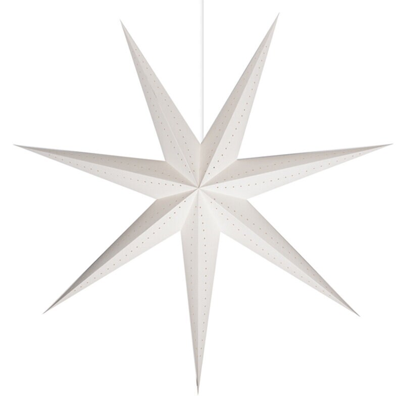 Alde & Lind - Henriette Ø120 stjärna vit