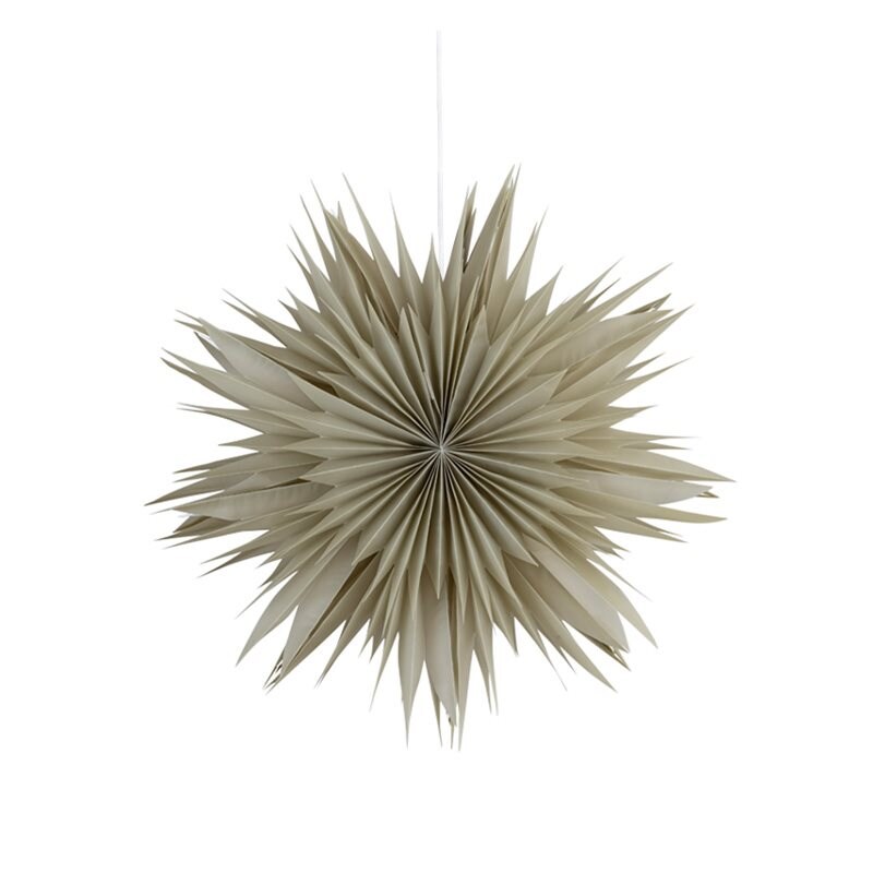 Alde & Lind - Twist Ø50 stjärna olivgrön ombre