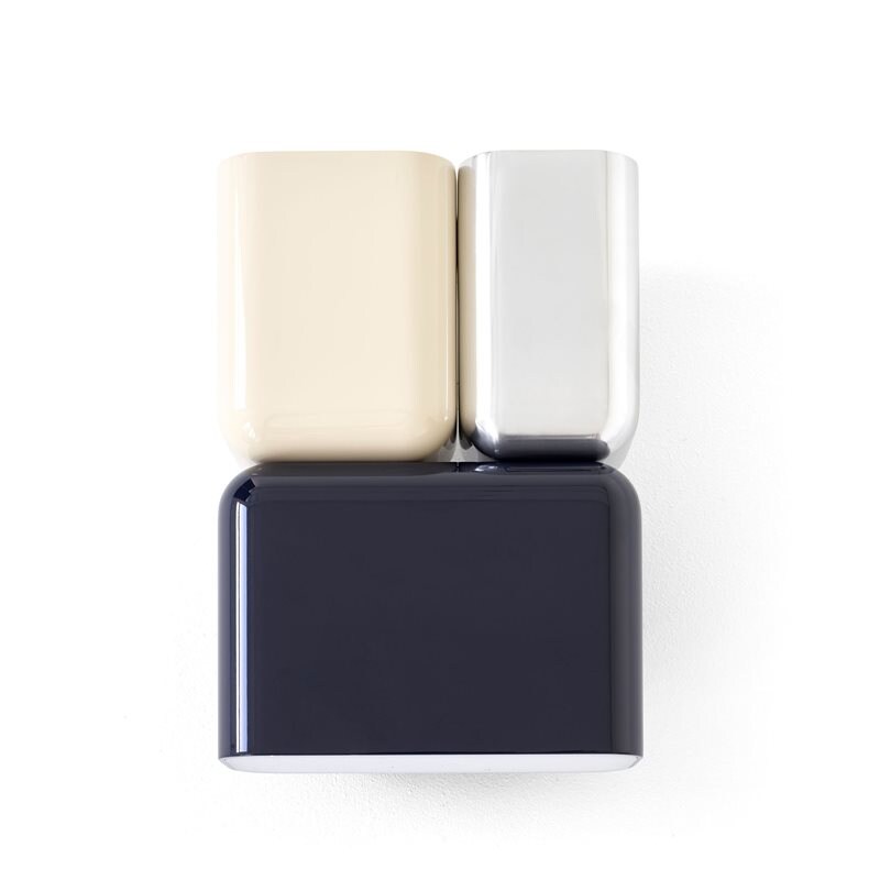 Tabata LN10 vägglampa deep blue/ivory