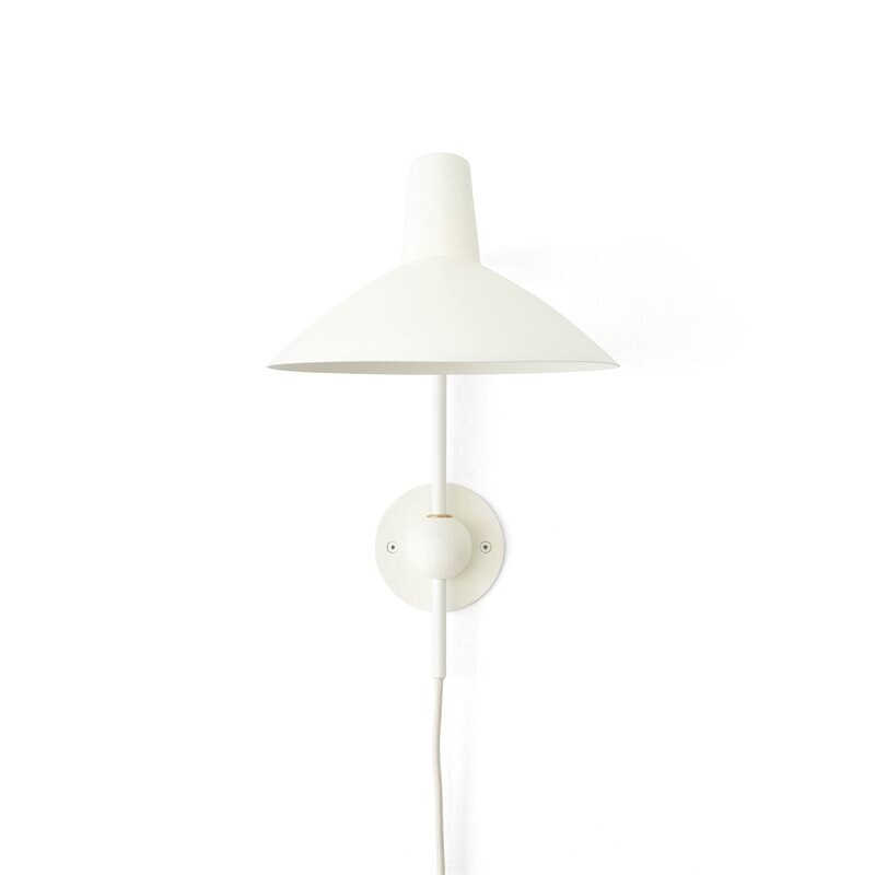Tripod HM12 vägglampa matt white