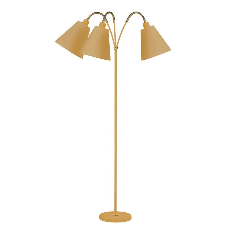Haga 3-armad golvlampa sand