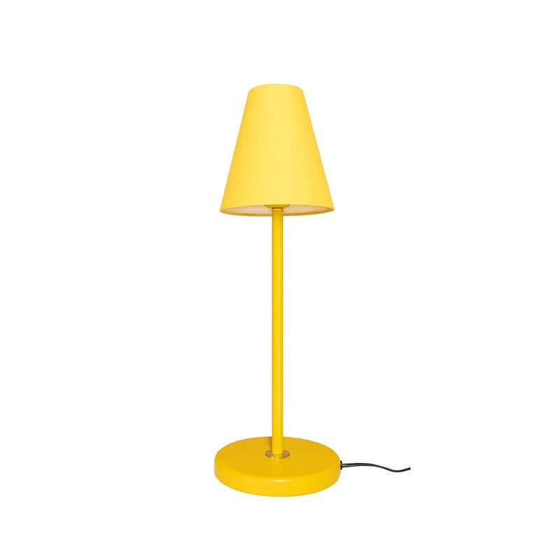 Haga lampfot gul