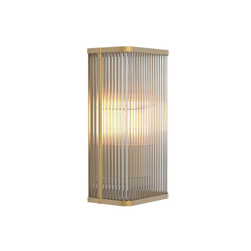 Avignon square 300 vägglampa antik mässing