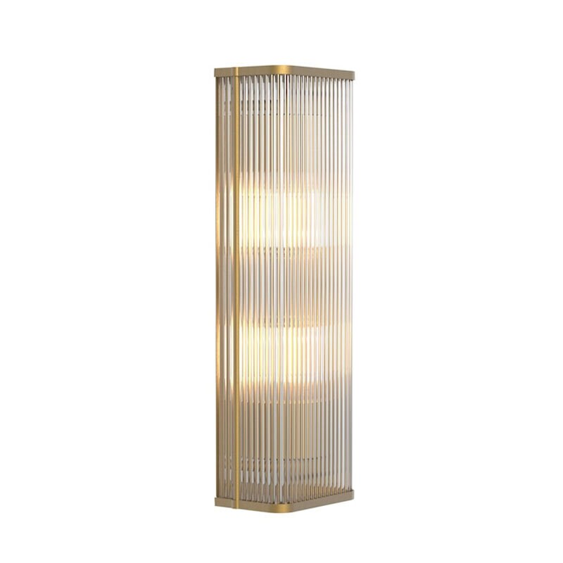 Avignon square 500 vägglampa antik mässing