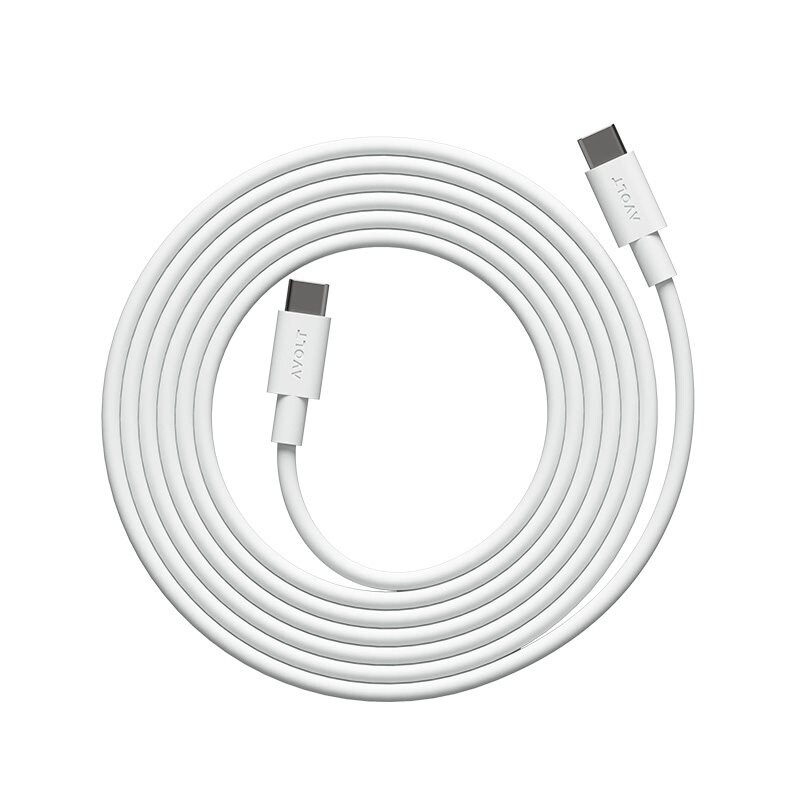 Avolt - Cabel 1 USB-C to USB-C 2m Martinelli Luce Edition opal white