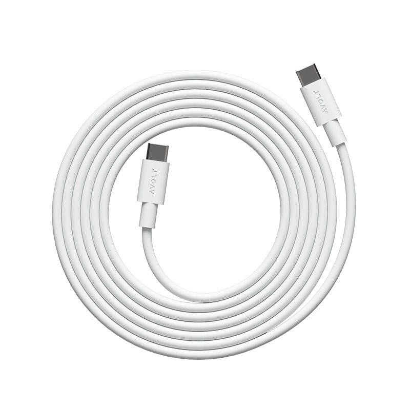 Avolt - Cabel 1 USB-C to USB-C 2m Martinelli Luce Edition opal white