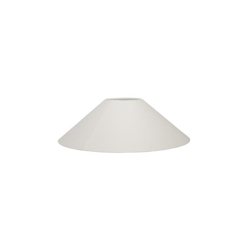Watt & Veke - Basic flat 30 lampskärm vit