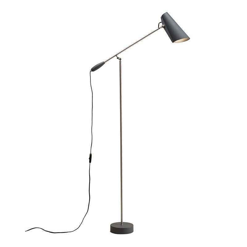 Northern - Birdy Golvlampa grå/stål