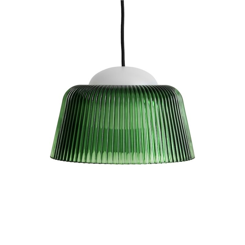 Brim 245 taklampa bottle green glass