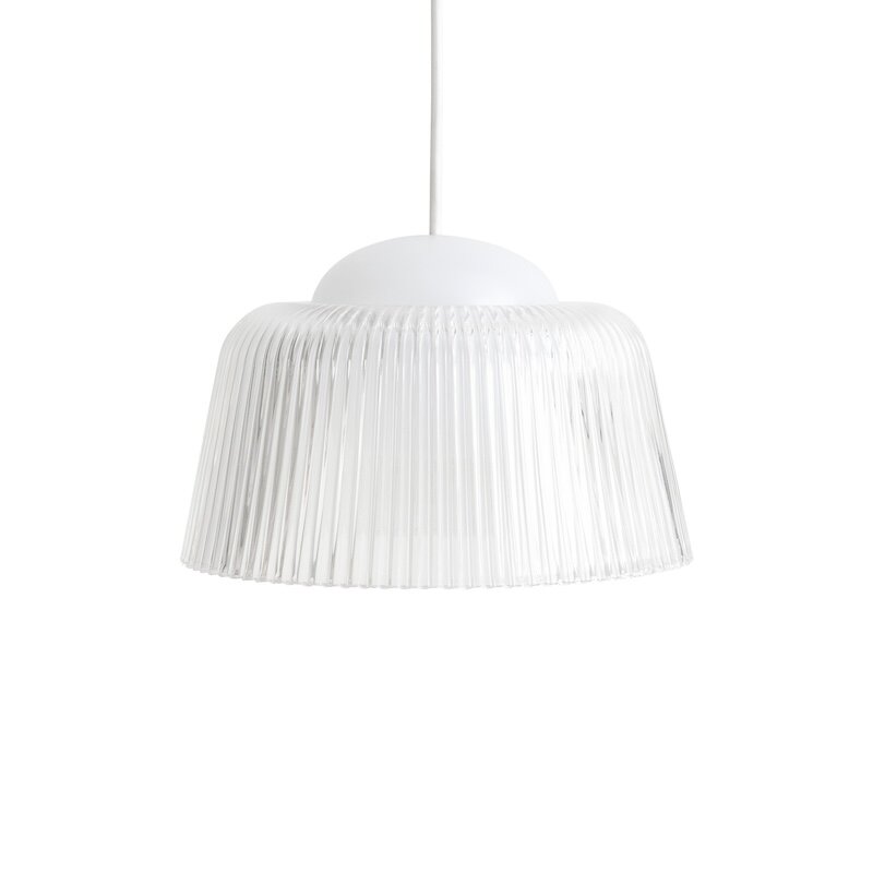 Brim 245 taklampa clear glass