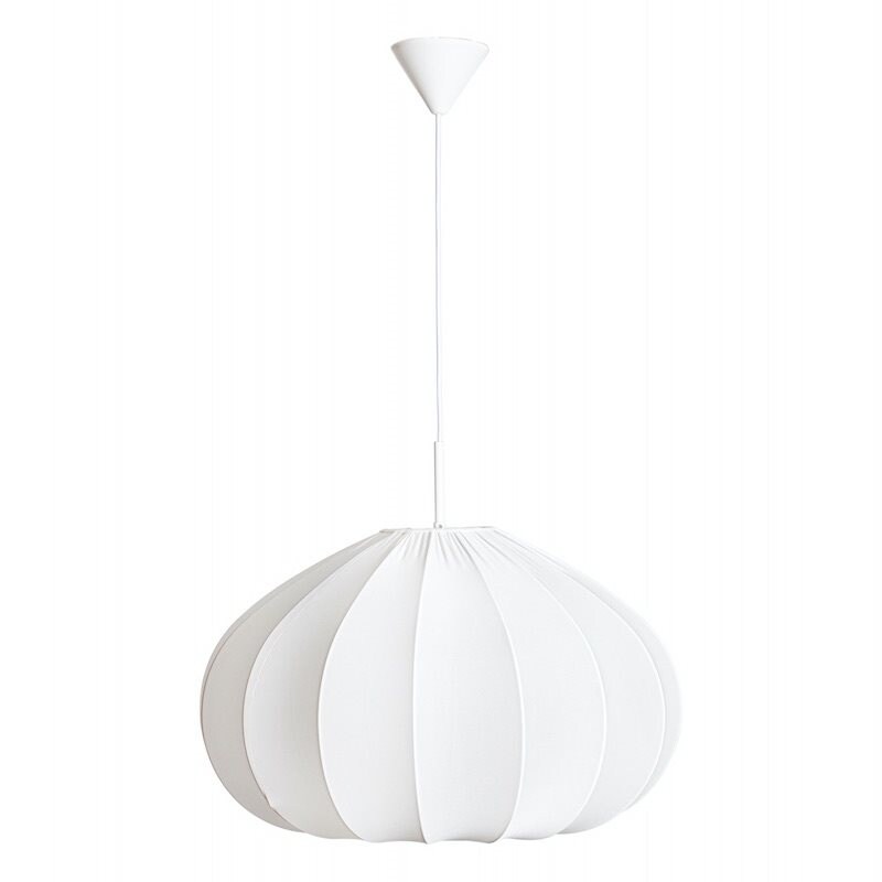 Ebba taklampa Ø60cm vit