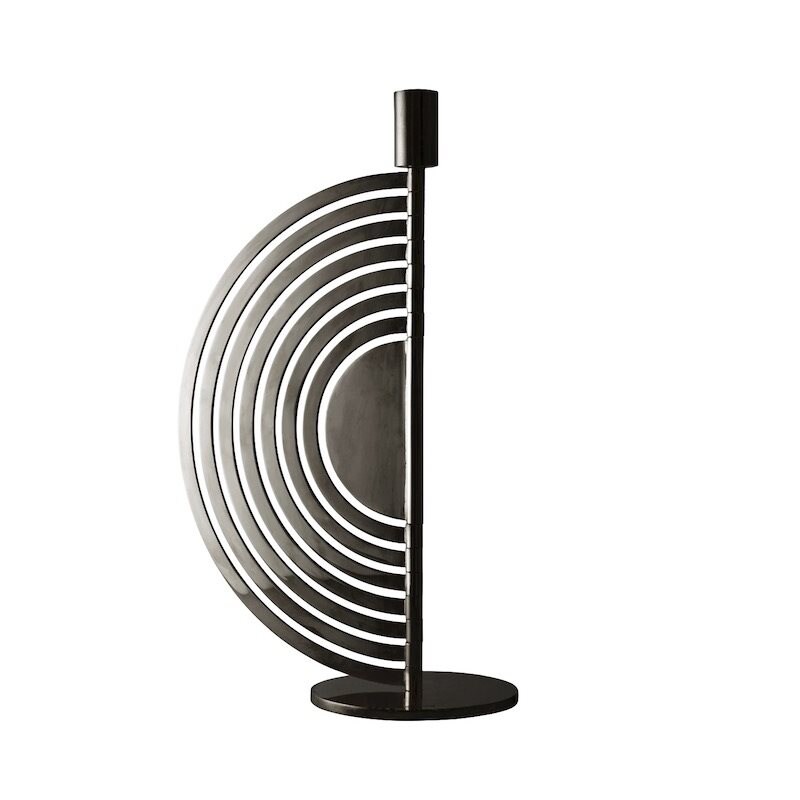KLONG - Cirkus medium ljusstake svart