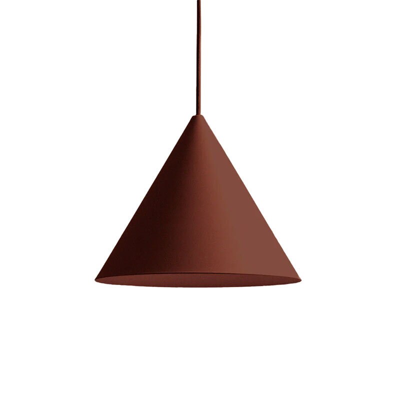 Toniton x Mono Light - Cone 300 taklampa reddish brown