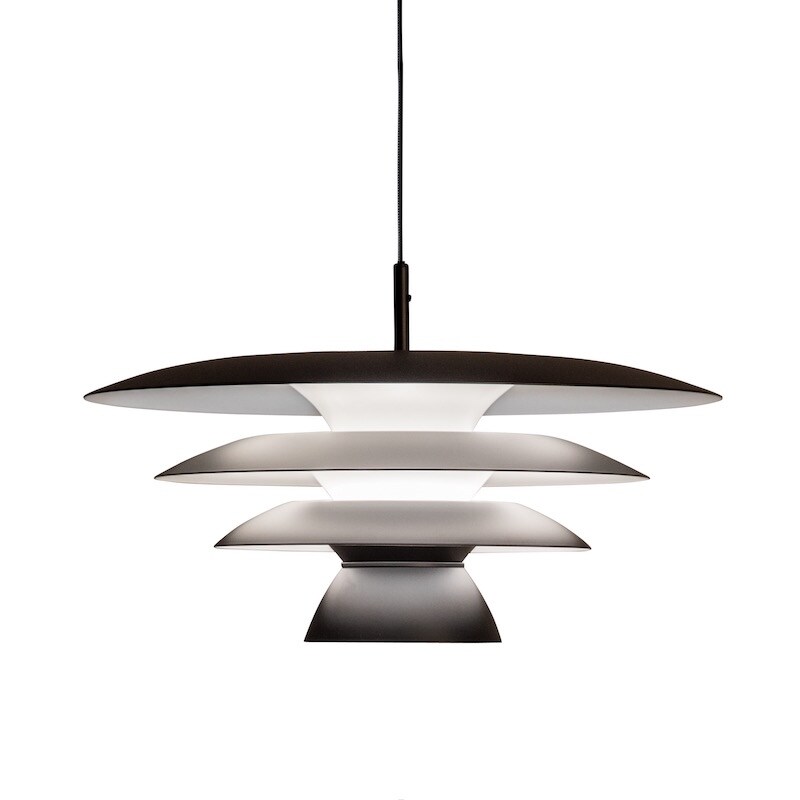 Da Vinci Ø500 taklampa svart