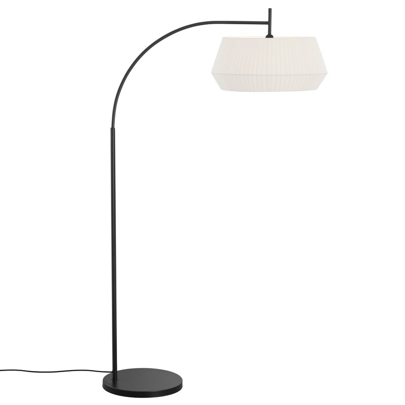 Dicte golvlampa vit