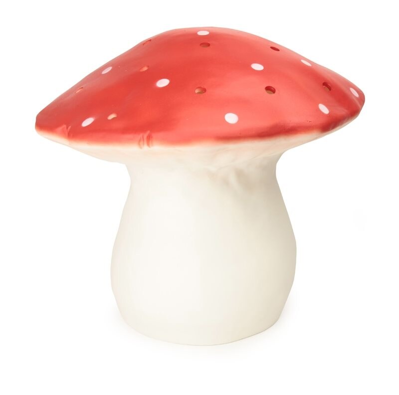 Svamplampa XL röd