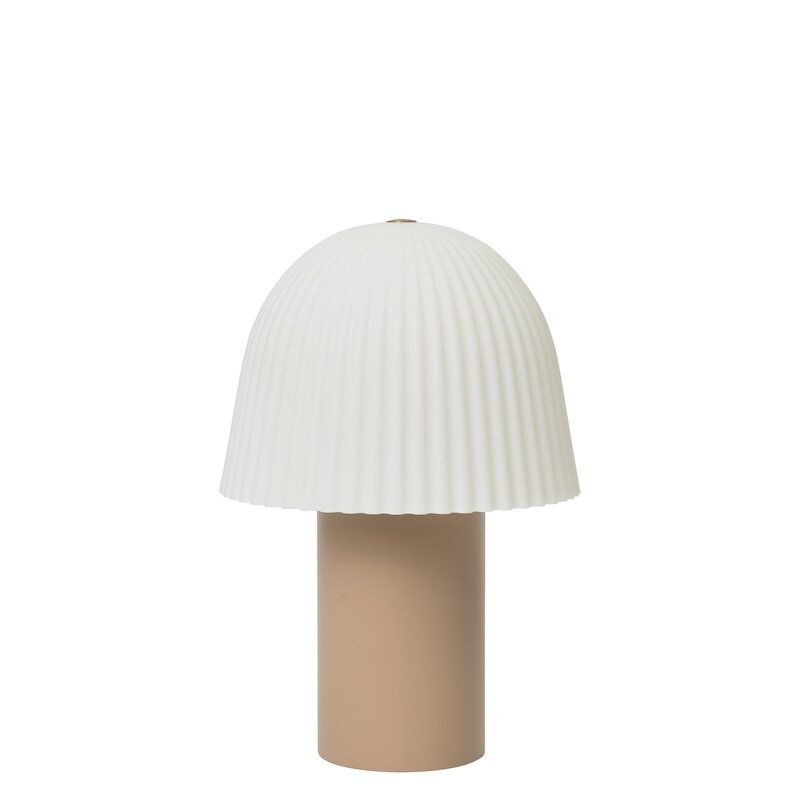 Ferm Living - Frill portabel bordslampa rose/vit