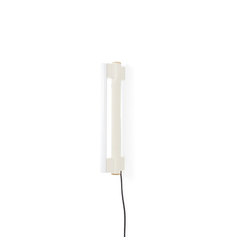 Eiffel vägglampa single 500 cream