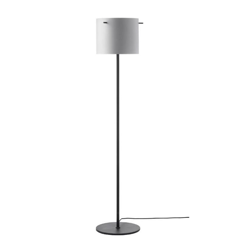 Frandsen - FM 1954 golvlampa mattvit structure