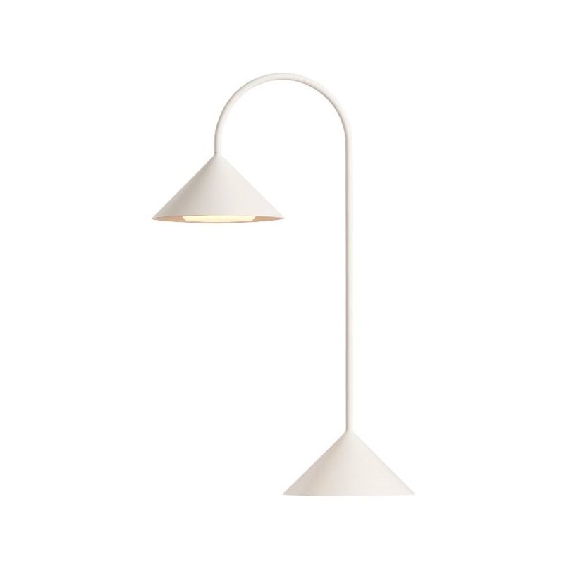 Grasp H47 portabel bordslampa mattvit