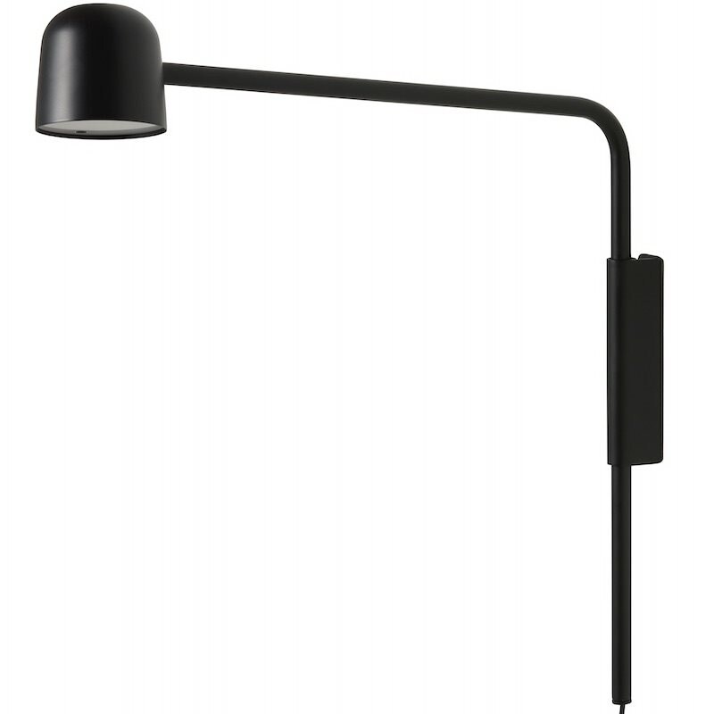 Satellite vägglampa mattsvart