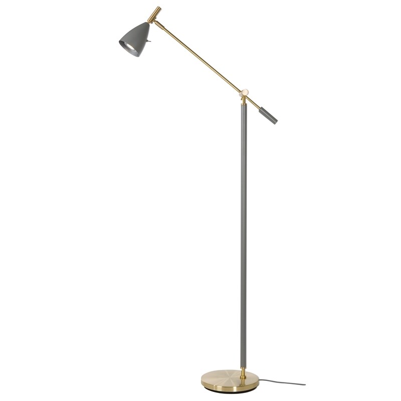 Frank 2.0 Golvlampa varmgråmässing Belid Norrmalms Elektriska Frank 2.0 Golvlampa varmgråmässing Belid Norrmalms Elektriska