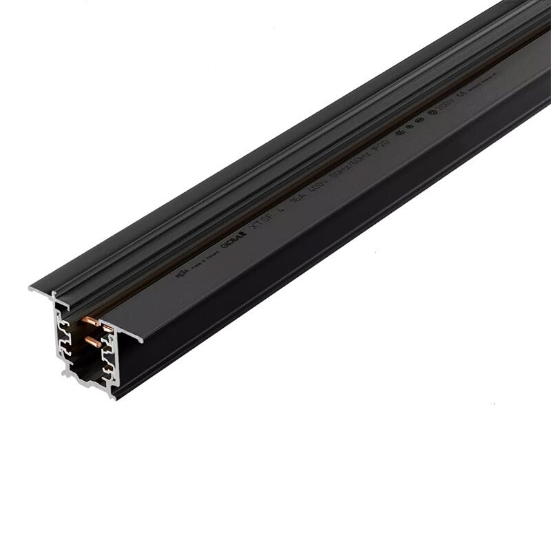 Global - Global Pro Track Recessed 3-fas 3m svart