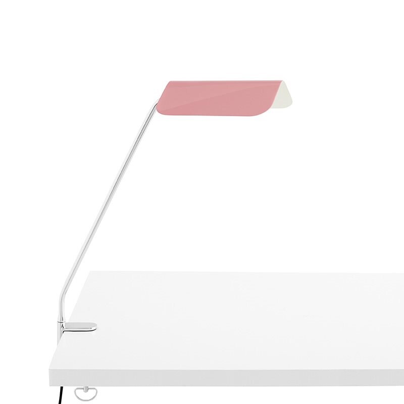 HAY - Apex Desk Klämlampa Luis pink