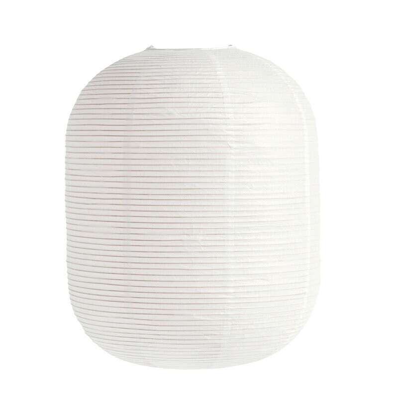 Paper Shade till Common Lampfot Oblong Lampskärm Vit