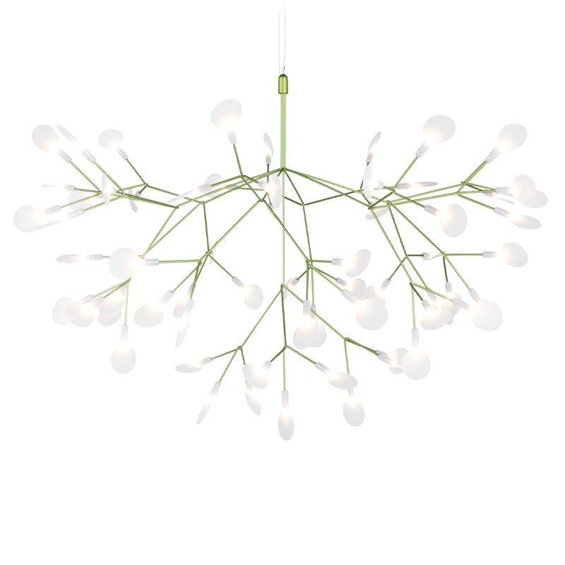 Heracleum III Suspended Large green