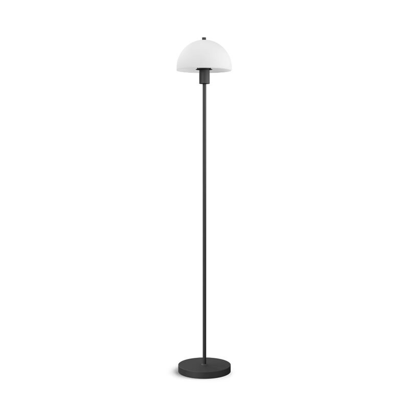 Vienda golvlampa svart/glas