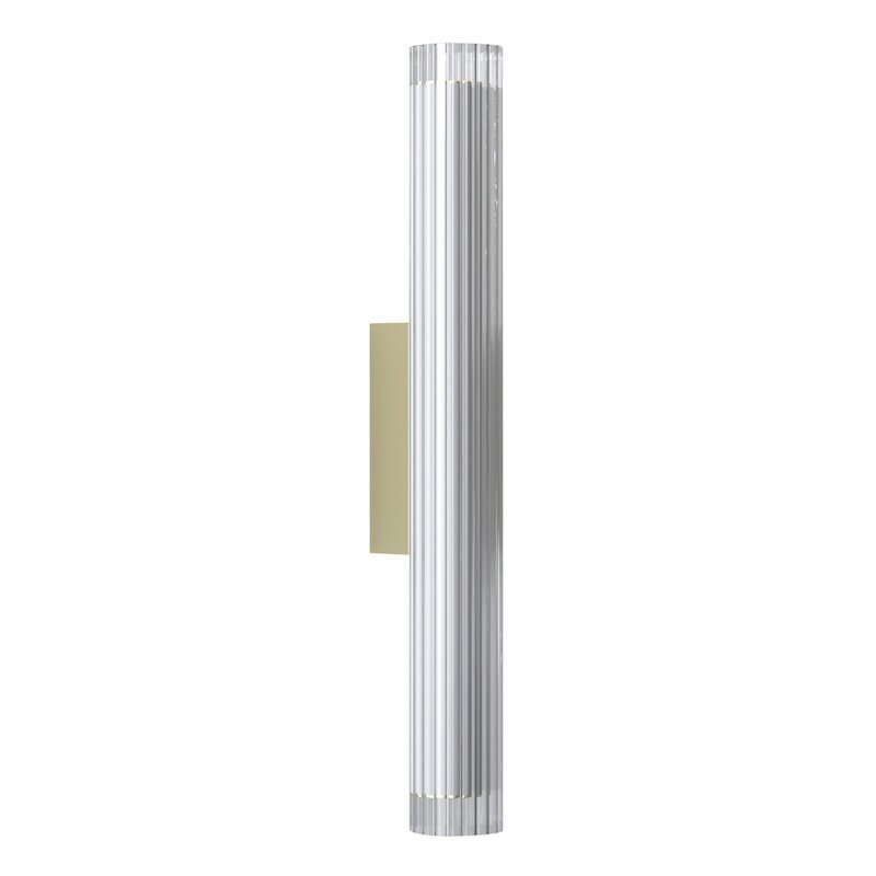 Io 665 vägglampa IP44 matt guld