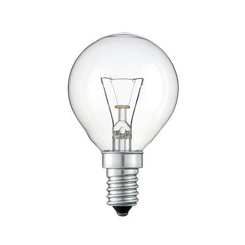 Glödlampa Klot E14 40W klar 2-pack