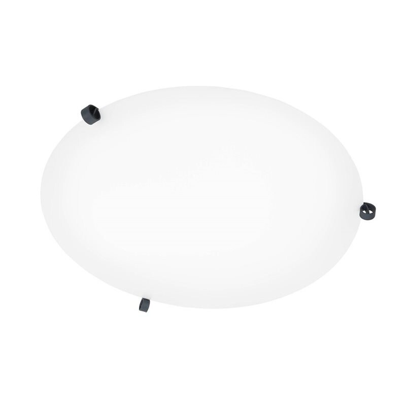 Ögla Ø450 cm plafond grå/vit