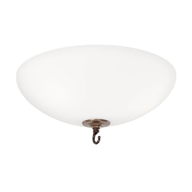 Stävie plafond oxiderad mässing/vit
