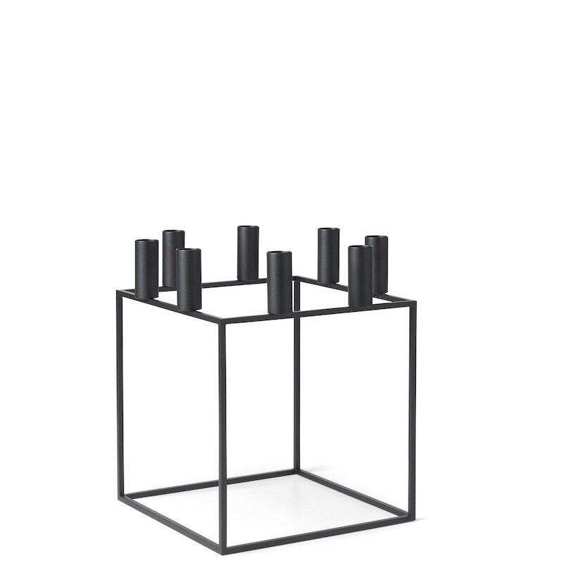 Audo Copenhagen - Kubus 8 ljusstake svart