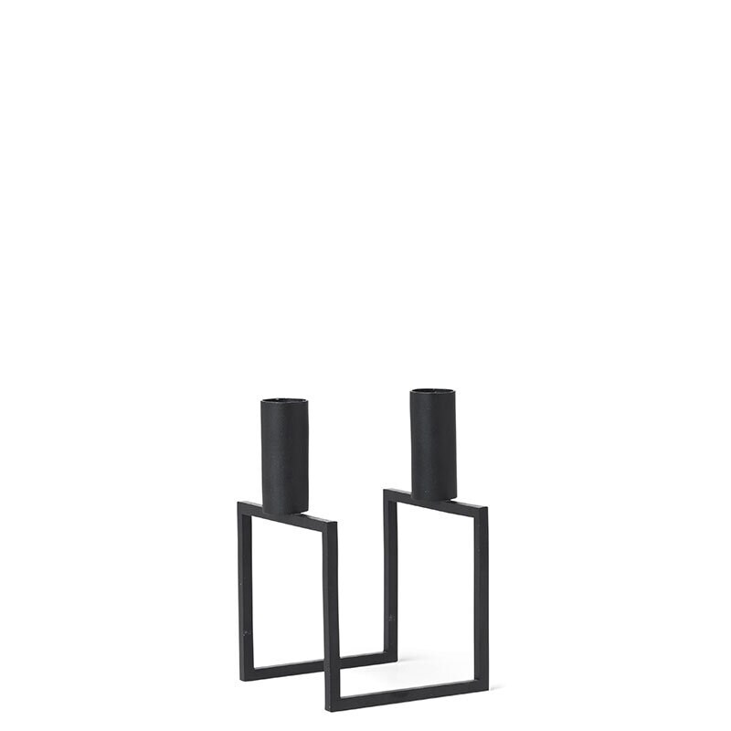 Audo Copenhagen - Kubus Line ljusstake svart