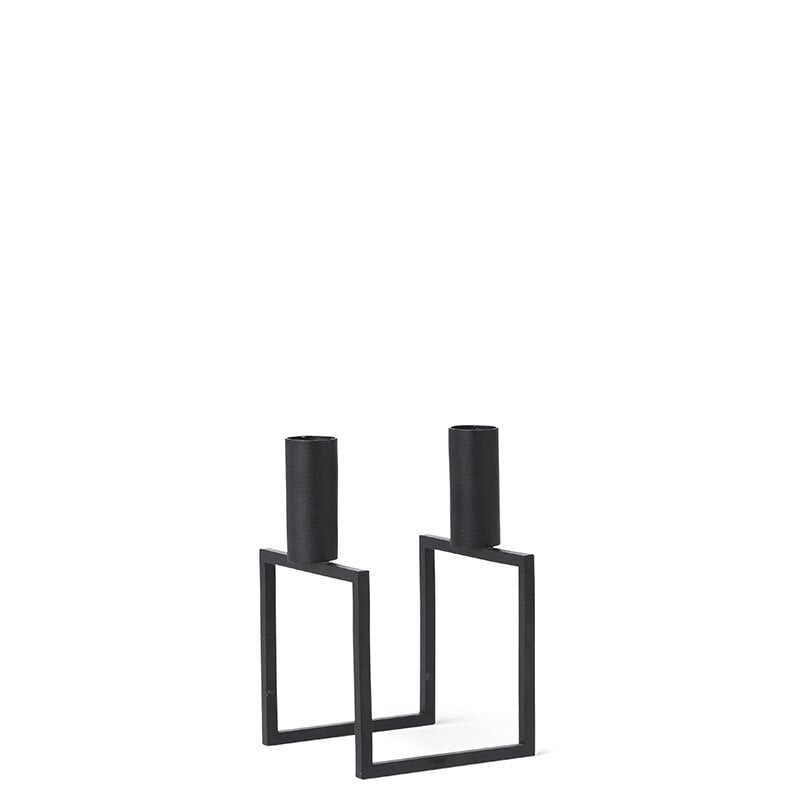 Audo Copenhagen - Kubus Line ljusstake svart