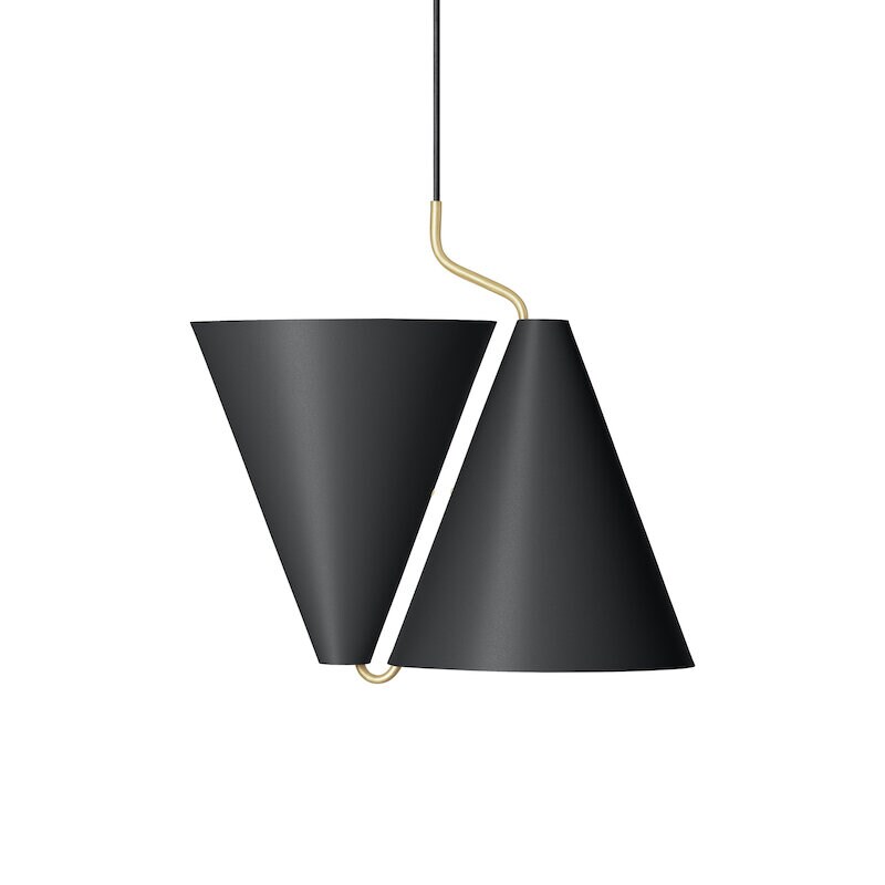 LYFA - Mosaik up/down taklampa svart